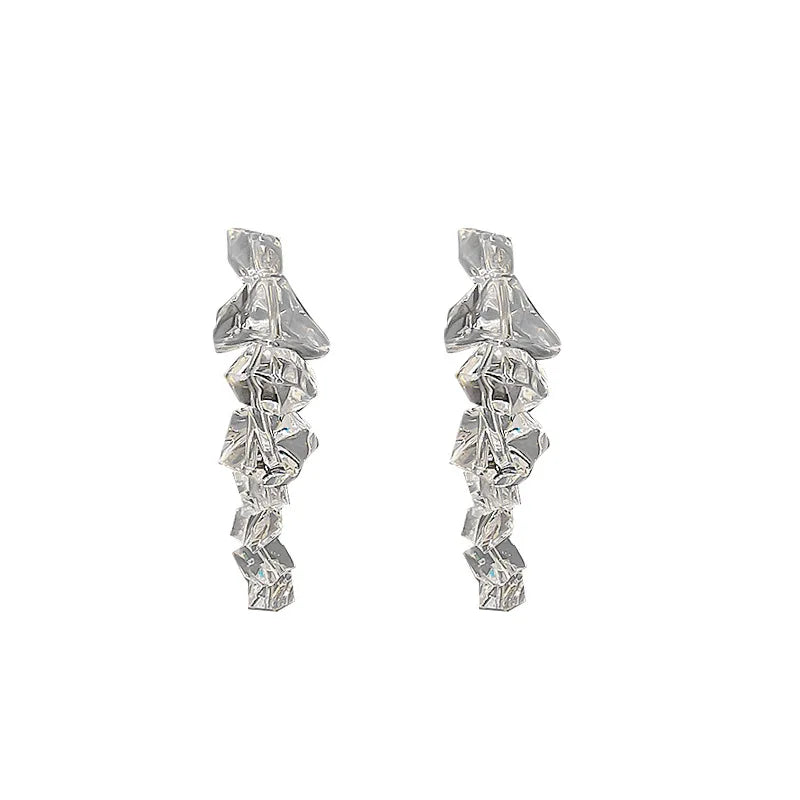 Crystal Cascade Drop Coquette Earrings clean Shoptery