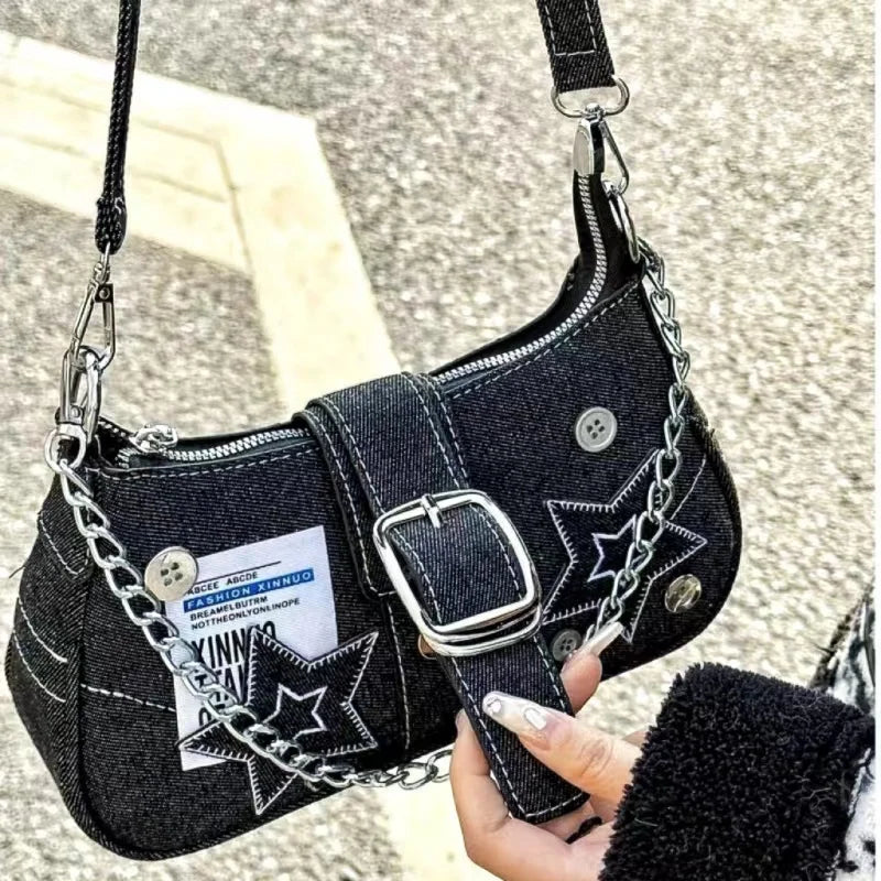 Cosmic Y2k Buckle Bag Shoptery