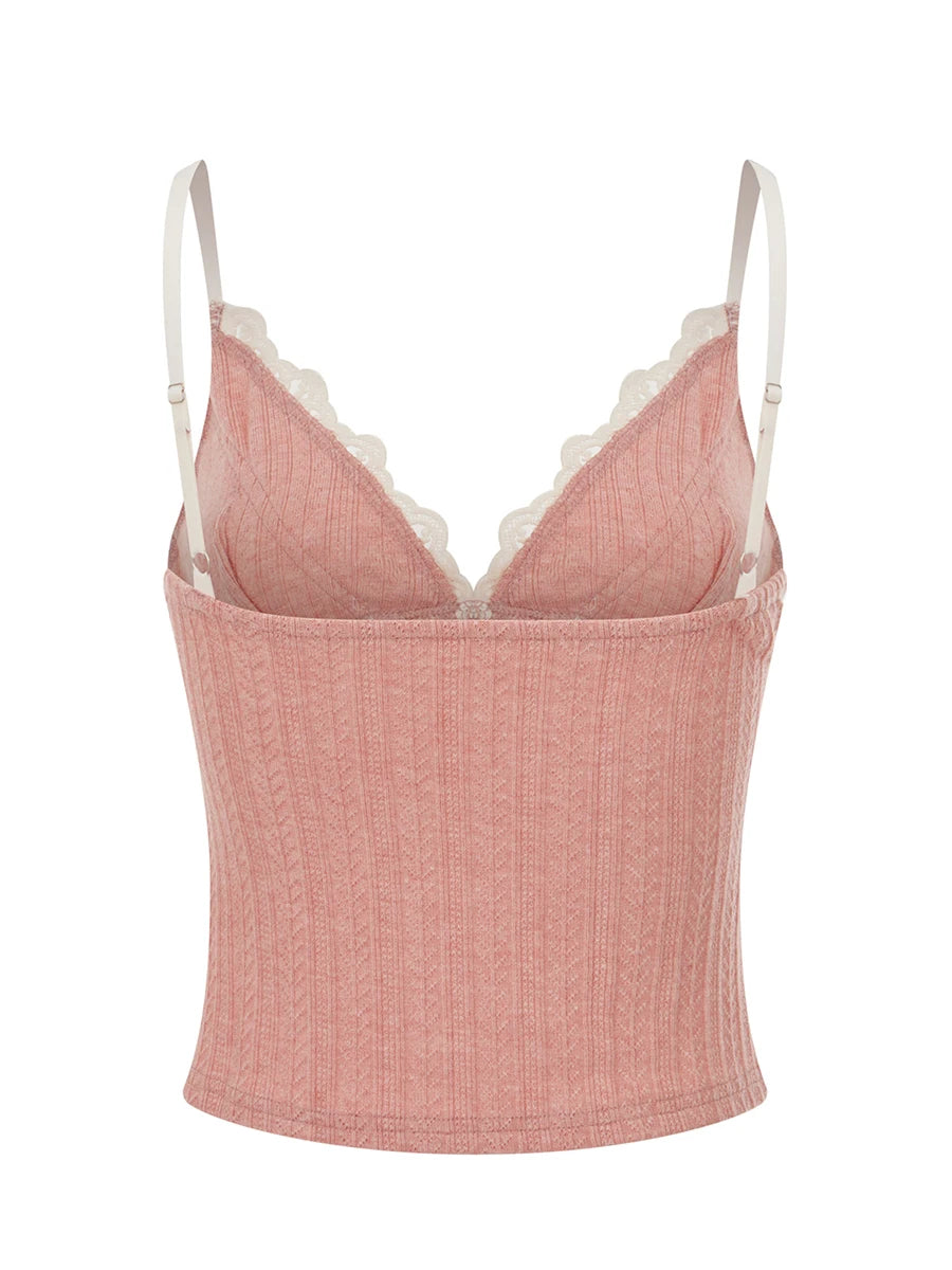 Coquette Sage Blossom Ribbon Top Shoptery