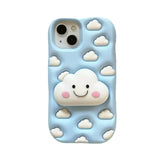 Smiley Cloud Soft Kawaii iPhone Case Cloud Shoptery