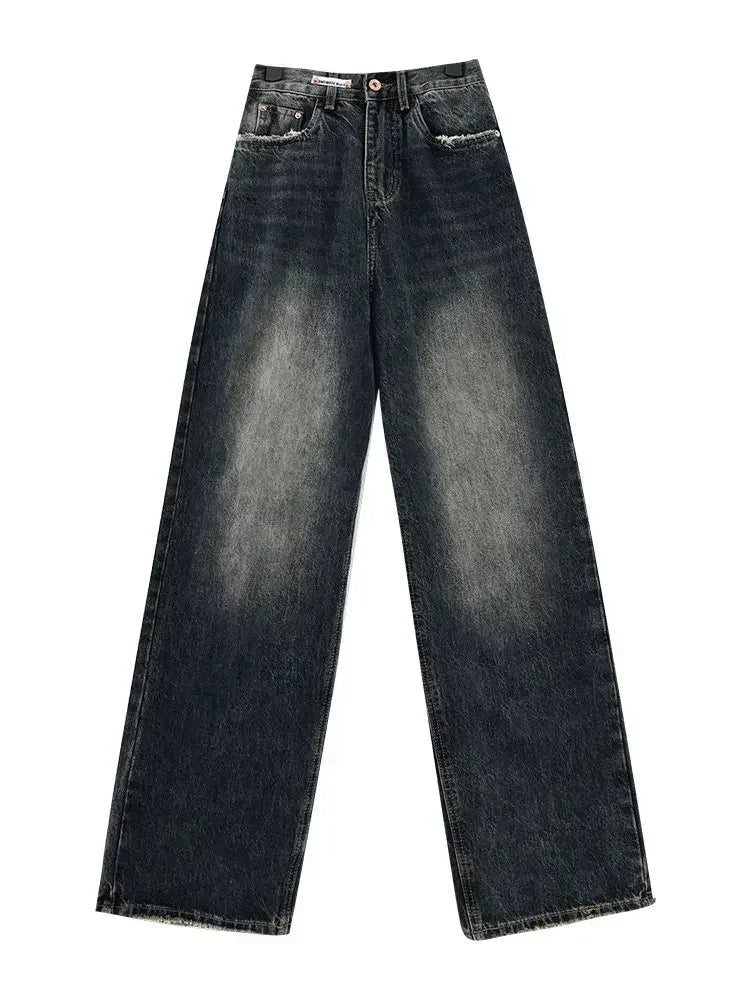 Midnight Fade Baggy Edgy Jeans Shoptery