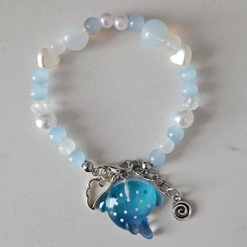 Mermaidcore Aqua Whimsy Sea Bracelet 2 Shoptery
