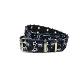 Stardust Sparkle Punk Belt black Shoptery