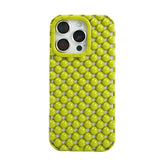 Bubble Grid iPhone Aesthetic Case Green Shoptery