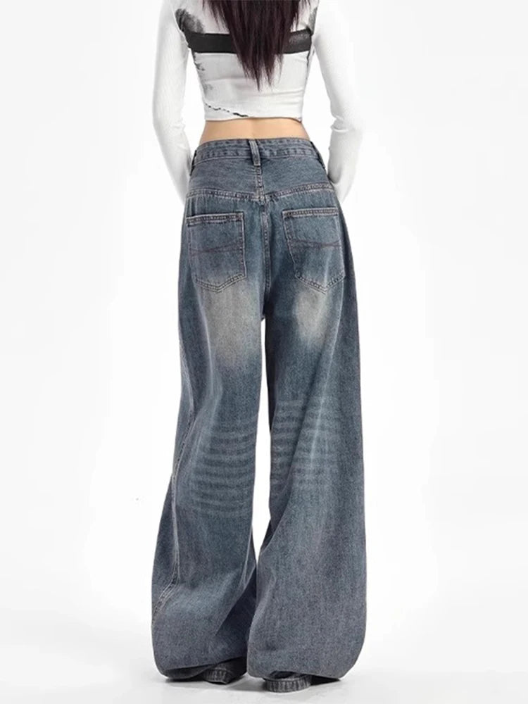 Ink Fade Ultra Baggy Edgy Jeans Shoptery