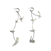 Ocean Bone Drift Coquette Earrings Earring Shoptery