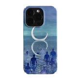Ocean Moonlit Figures iPhone Case Shoptery