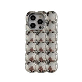 Silver Bubble iPhone Case Silver Shoptery