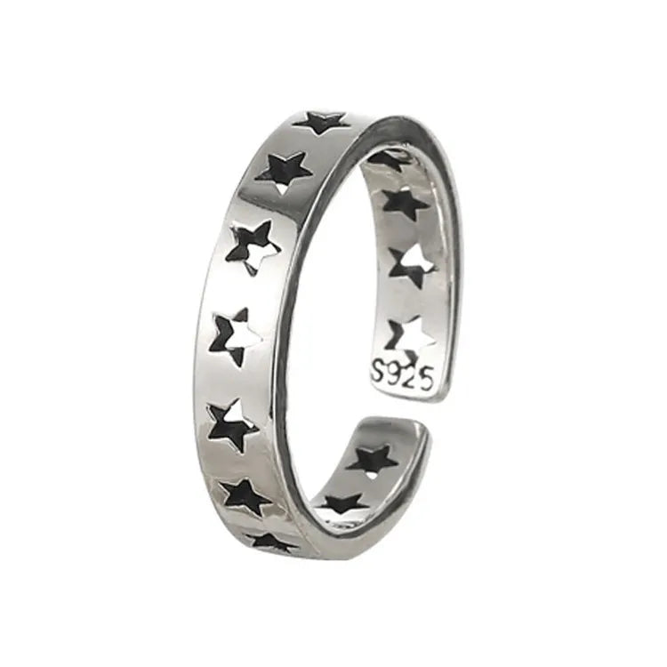 Stellar Cutout Y2k Ring Default Title Shoptery