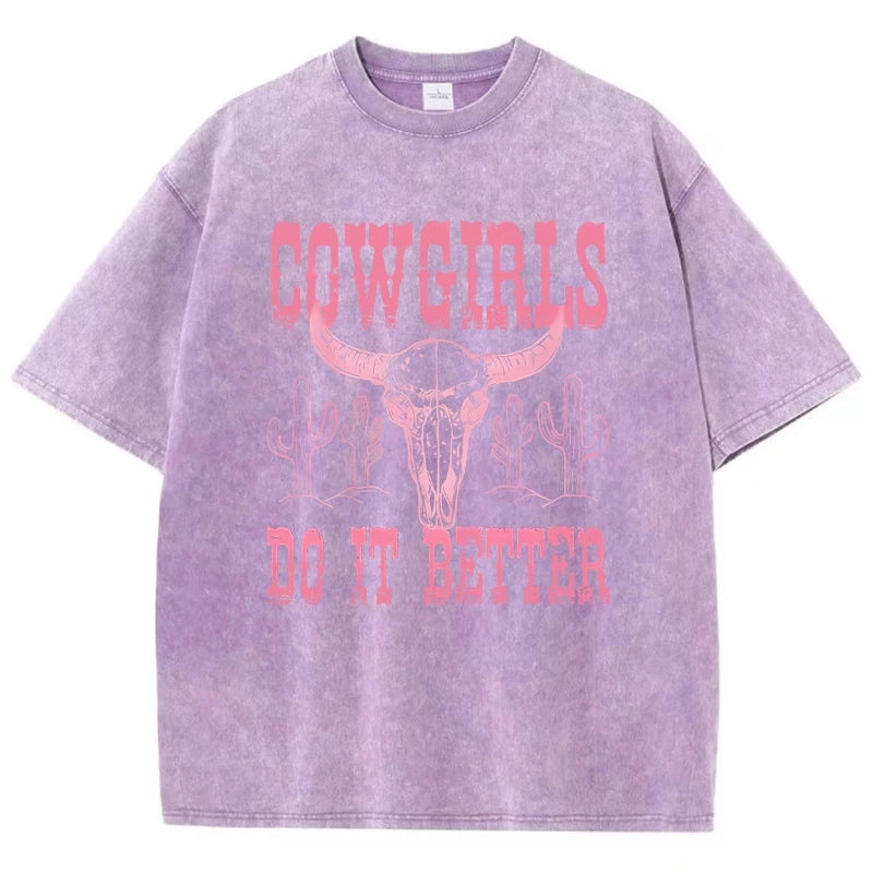 Desert Rebel Washed Aesthetic T-Shirt Purple Shoptery