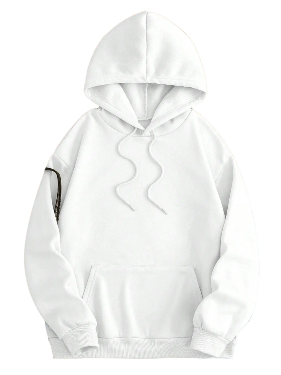 Ocean Friends Whale Aesthetic Hoodie White Shoptery