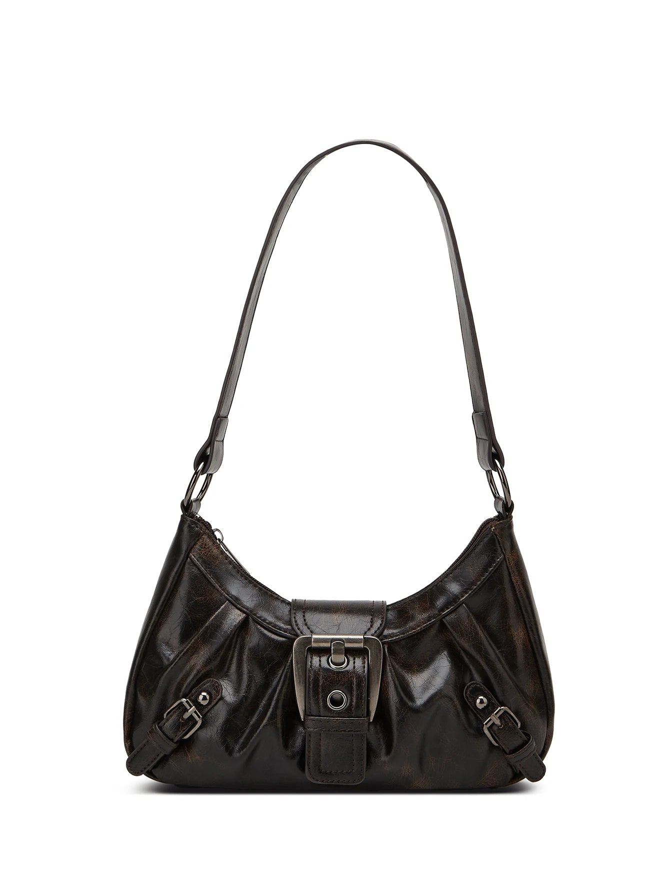 Dark Retro Y2K Shoulder Bag Coffee Shoptery