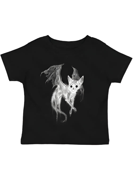 Alt Bat Cat Horror T-Shirt black Shoptery