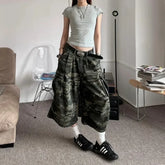 Streetcore Slouchy Y2k Camo Shorts Camouflage CHINA Shoptery