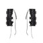 Visual Kei Black PU Leather Buckle Zip Corset Vest Top arm sleeves Shoptery