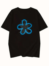 Ocean Words Edgy T-Shirt Black Shoptery