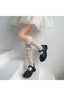 Coquette Sheer Mesh Bowknot Socks white Shoptery