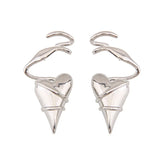 Pierced Love Drop Cute Earrings SILVER PLATED Shoptery