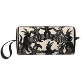 Witch Circle Print Aesthetic Makeup Bag 2 20x9x6 cm Shoptery