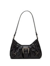 Dark Retro Y2K Shoulder Bag black Shoptery