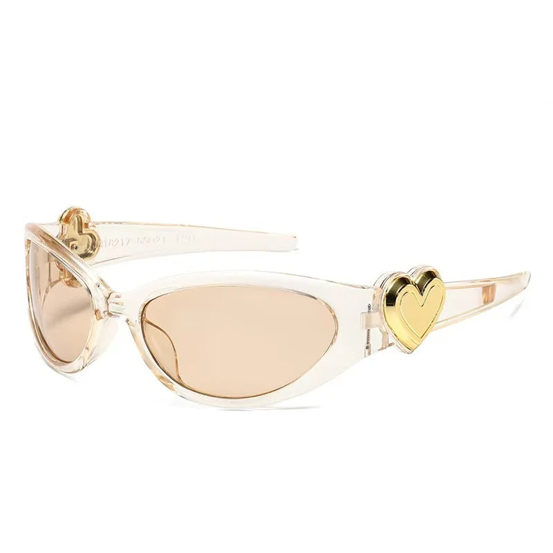 Coquette Heartcore Pink Sunglasses 3 MULTI Shoptery