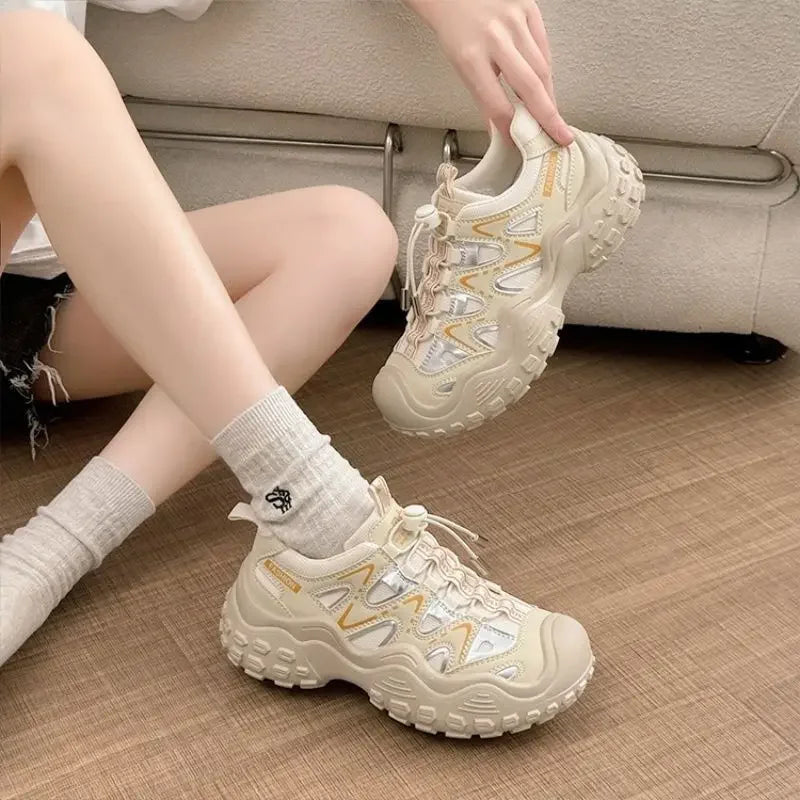 Monochrome Terrain Grip Kawaii Sneakers Off White Shoes Shoptery