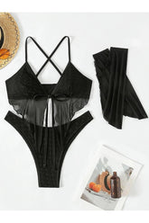 Alt Black Mesh Bikini Set Shoptery
