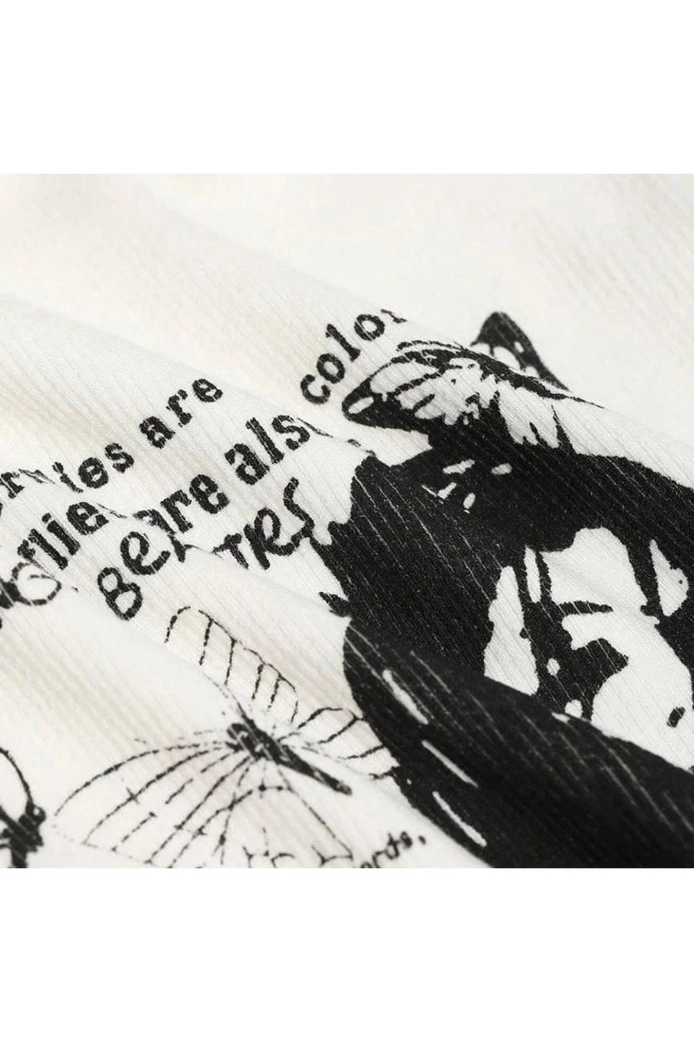 Butterfly Alt Graphic Top Shoptery