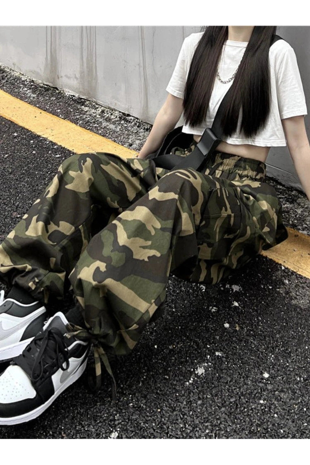 Camouflage Cargo Summer Pants Shoptery