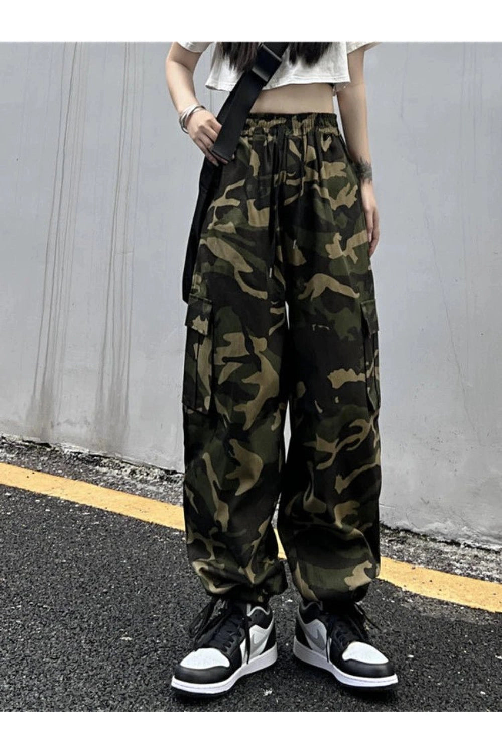 Camouflage Cargo Summer Pants Shoptery