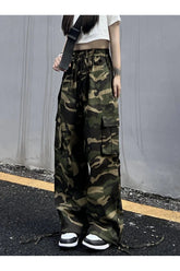 Camouflage Cargo Summer Pants army green Shoptery