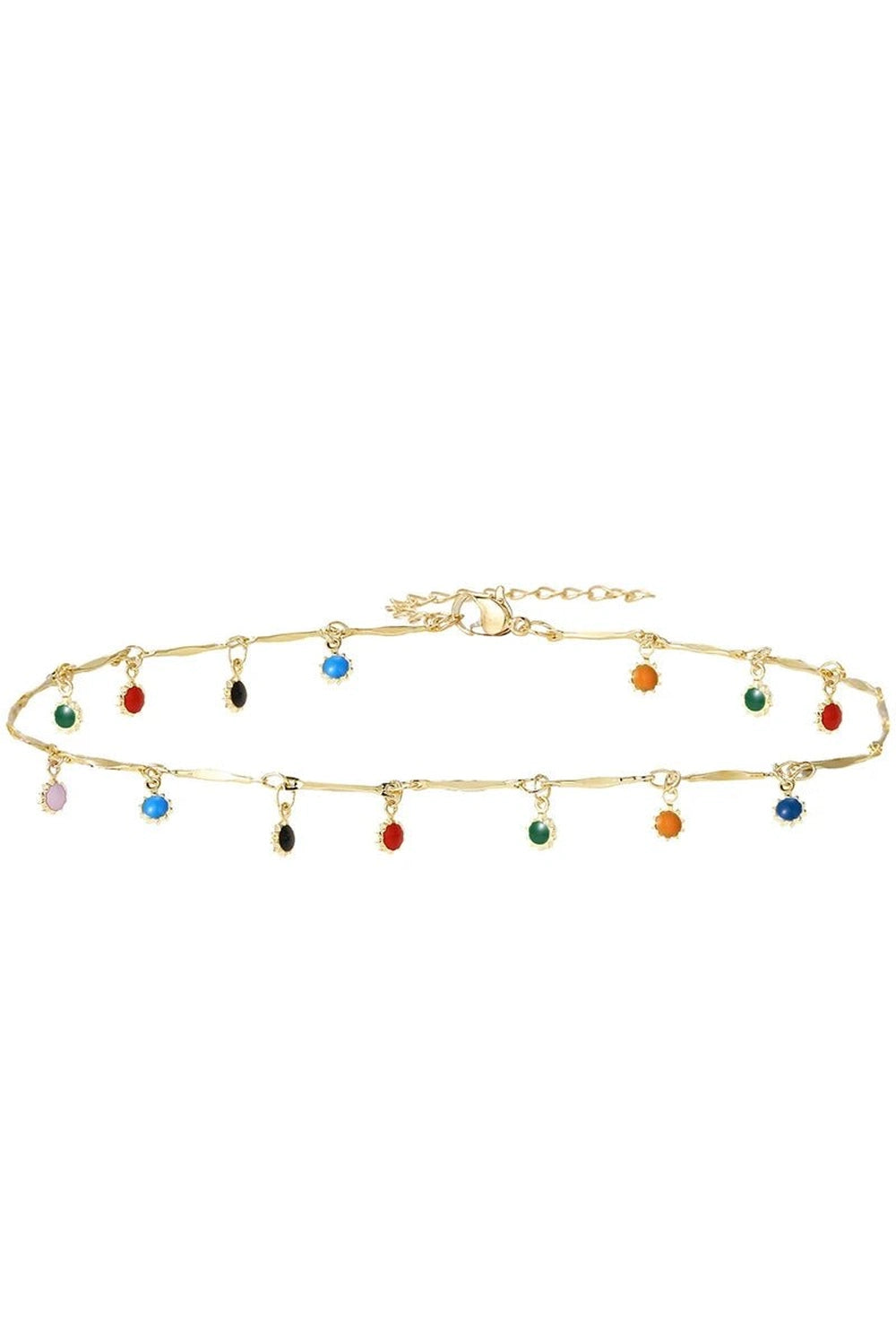 Coquette Candy Color Tassel Necklace Shoptery