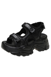 Chunky Platform Women Sandals black Shoptery