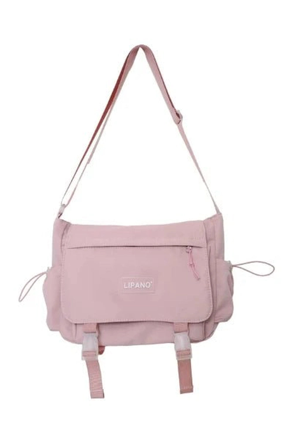 Aesthetic Crossbody School Bag Pink Only Bag Shoptery