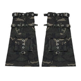 Y2k Chaos Buckle Leg Warmers Camouflage One Size Shoptery