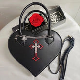 Dark Devotion Alt Goth Heart Bag Shoptery
