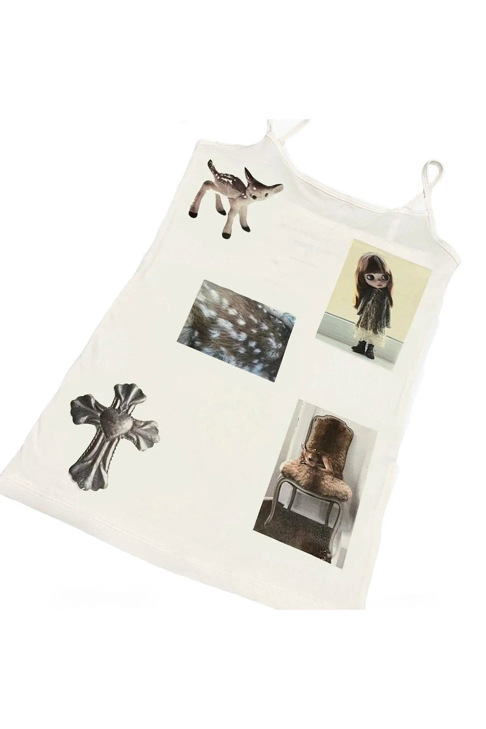 Ethereal Relics Cami Alt Crop Top Shoptery