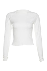 Alt Goth Angel Long Sleeve Top White Shoptery