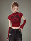 Top – Alt Graphic – Casual Top Red Shoptery