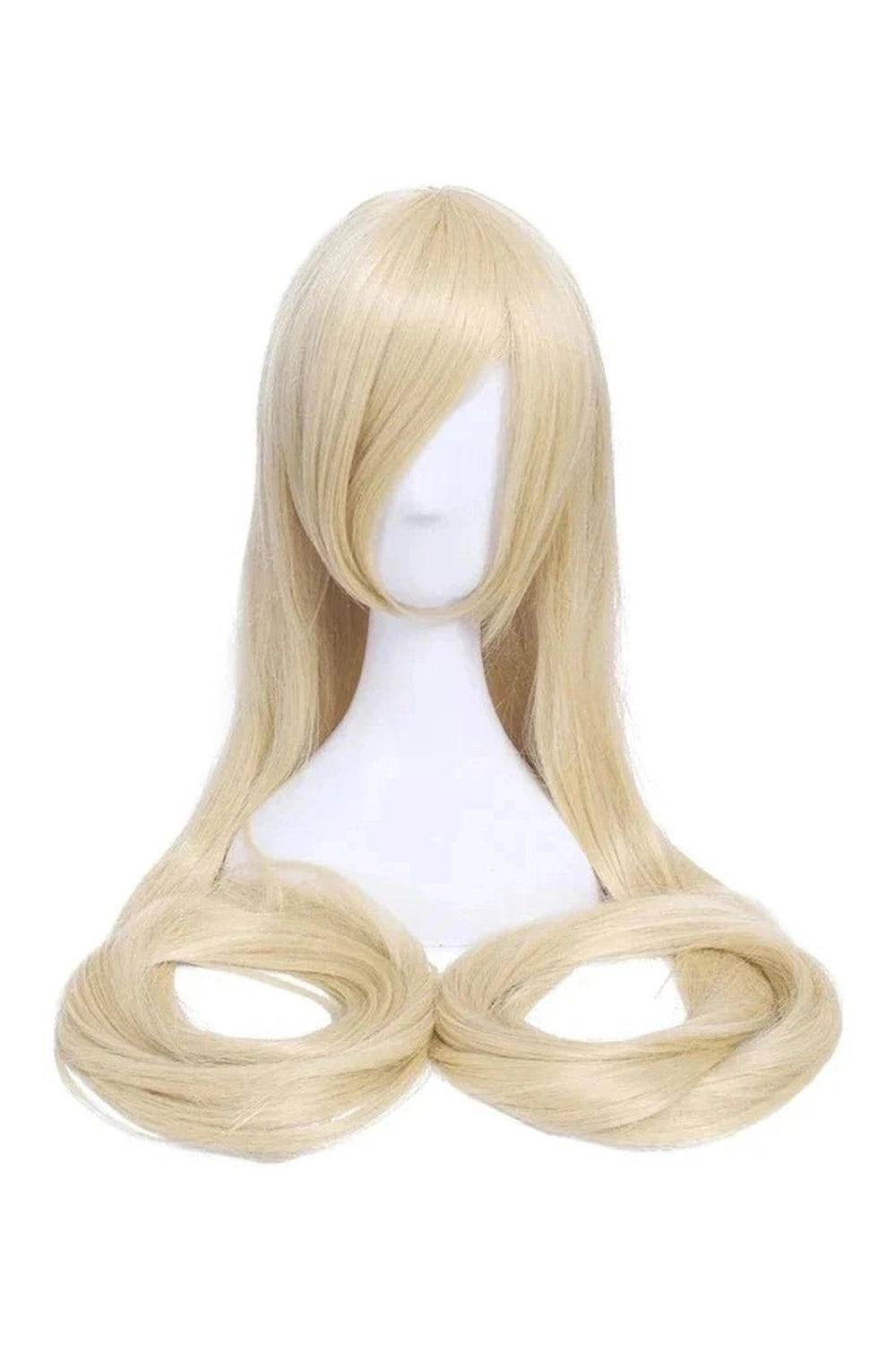 Aesthetic Long Blonde Cosplay Wig Shoptery
