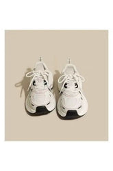 Y2k Chunky Casual Sneakers WHITE Shoptery
