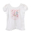 Fairy Kei Mezzo Piano Kawaii Ruffle Puff Sleeve Graphic Tee WHITE Shoptery