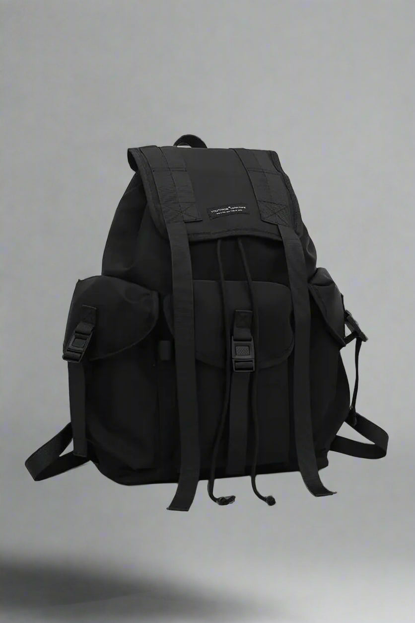 Midnight Urban Y2k Utility Backpack Black Shoptery