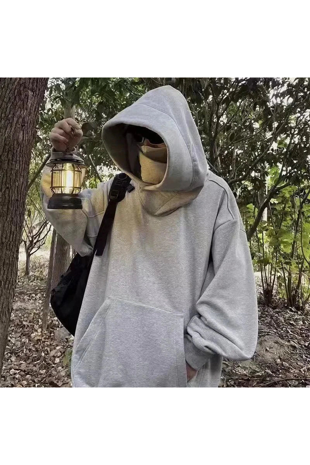 Acubi Oversized Futuristic Hoodie Shoptery