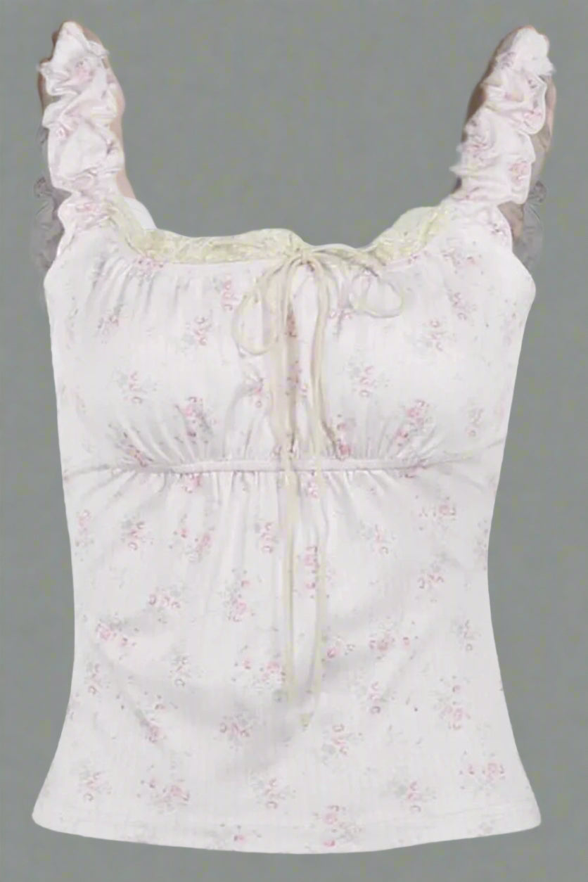 Pink Coquette Top Pink Shoptery