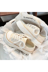 Pastel Cute Pink Lace Up Footwear Shoptery