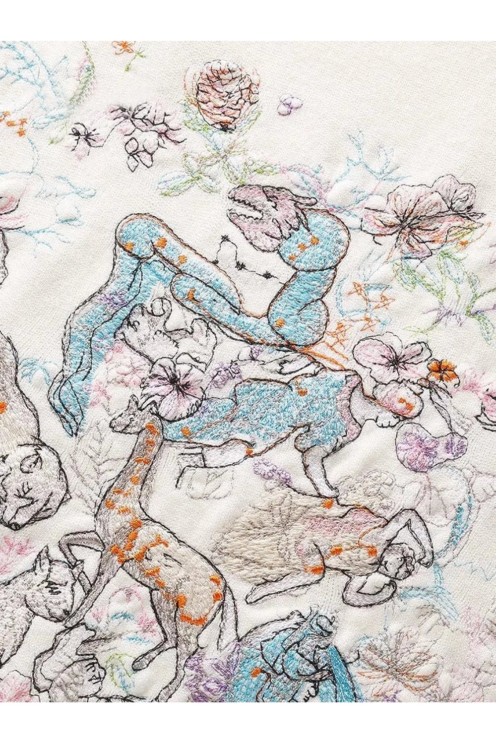 Retro Embroidery Knit Pullover Shoptery