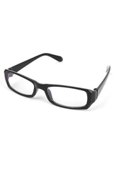 Retro Square Blue-Light Glasses black Shoptery