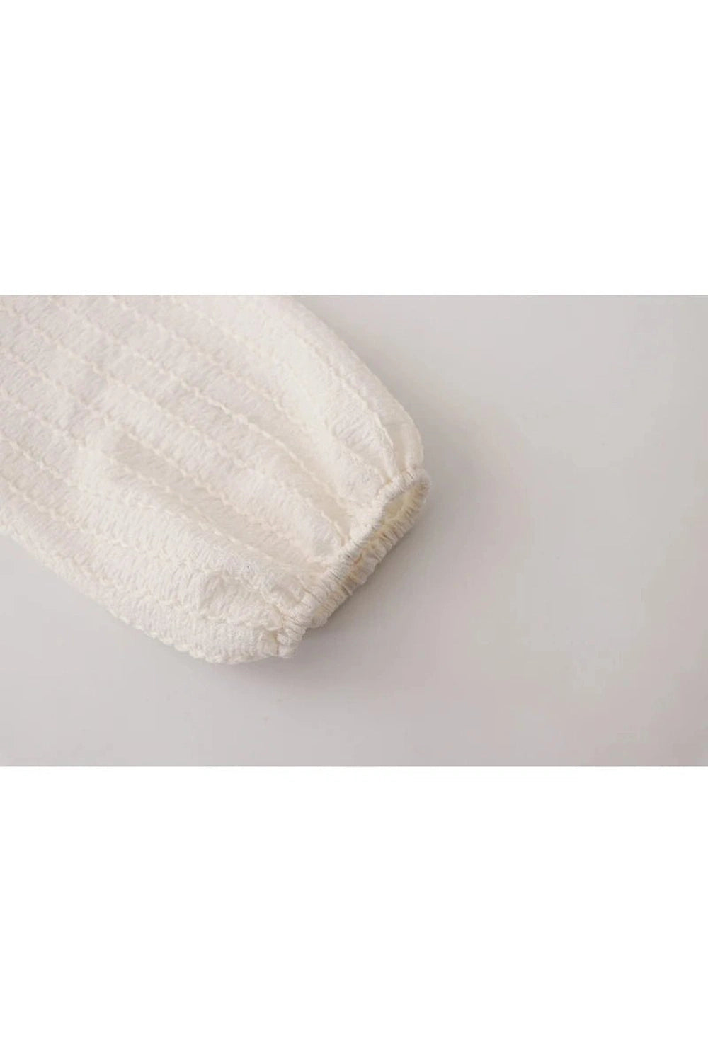 Coquette Ribbon Charm Cropped Blouse Shoptery