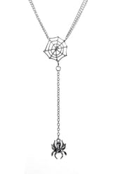 Spider Web Necklace 1 Shoptery